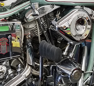 Chrome Motorcycle Air Filter